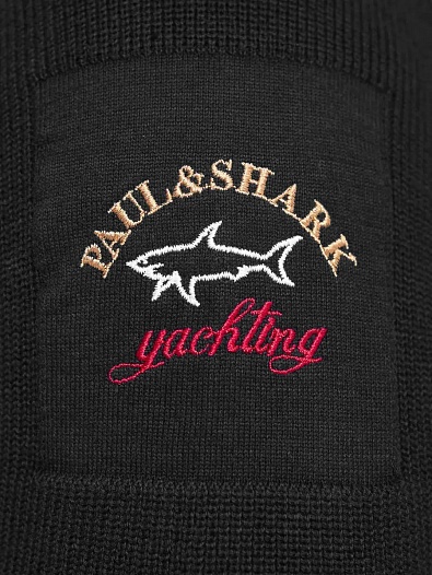 Мужской чёрный джемпер Paul & Shark   