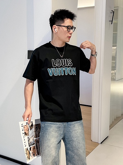 Оверсайз футболка Louis Vuitton premium   