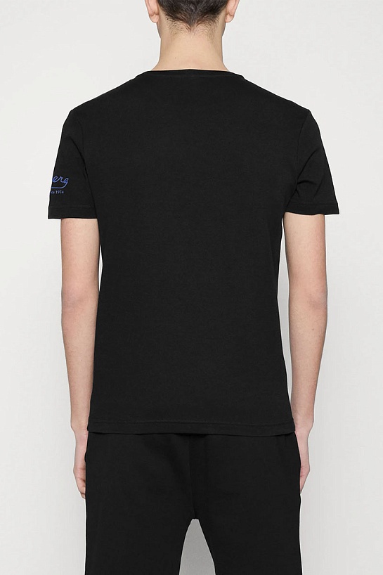 Мужская чёрная футболка Iceberg Snoopy