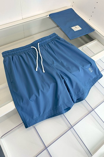 Мужские шорты Brunello Cucinelli Premium - Blue   