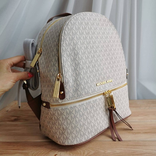 Кожаный рюкзак Michael Kors Rhea 32x27 см   