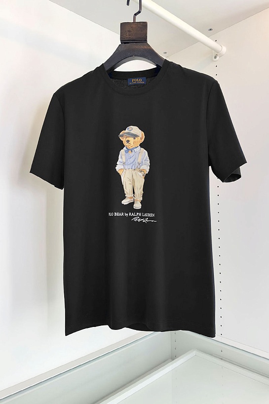 Футболка Роlо Ralрh Lаurеn Hemingway Bear - Black