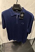 Мужское поло Stefano Ricci Eagle zip-neck - Navy