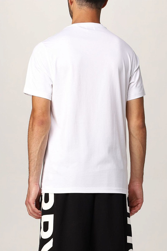 Футболка белого цвета Burberry Parker TB circle logo