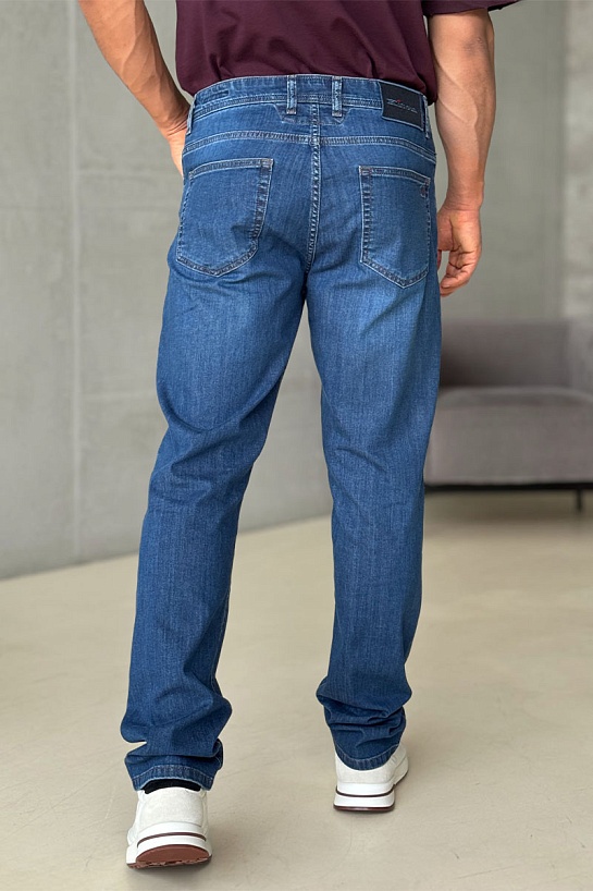 Мужские синие джинсы Kiton premium