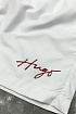 Мужские шорты Hugo Boss белого цвета