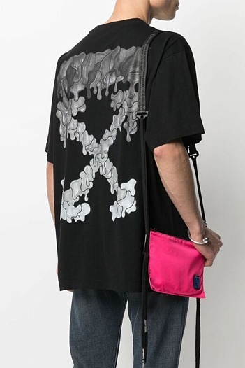 Чёрная оверсайз футболка Off-White 21SS Black Marker   