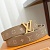 Бежевый кожаный ремень Louis Vuitton