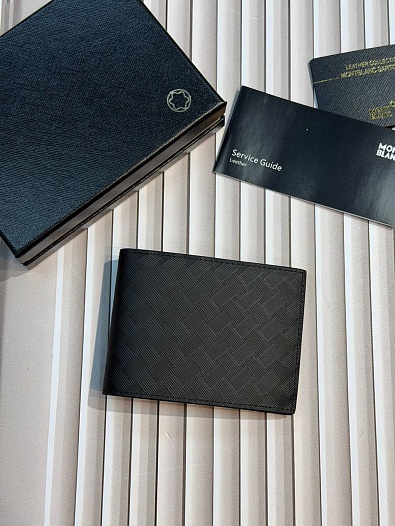 Кожаный кошелёк Montblanc Meistertuck Sartorial premium 11.5x9 см   