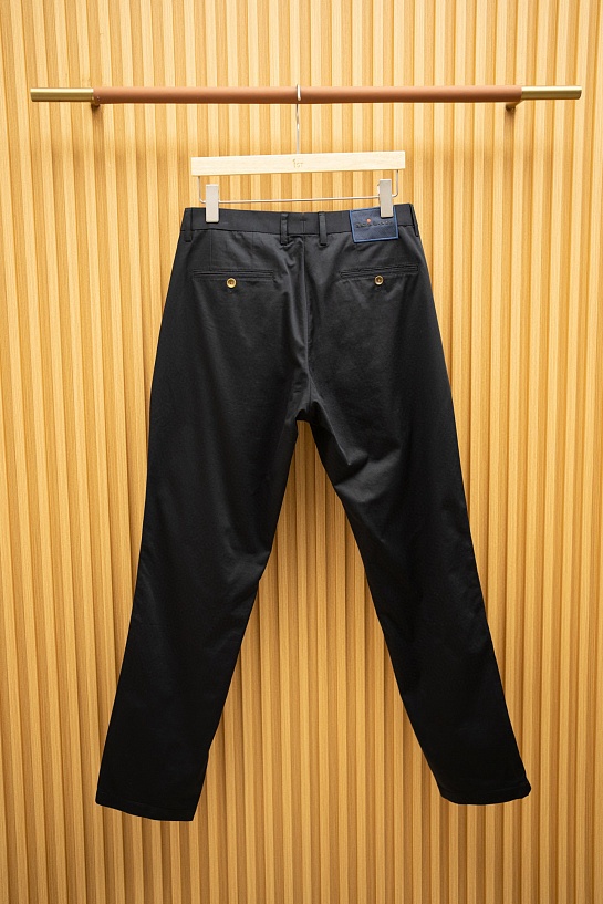 Мужские чёрные брюки Kiton Premium