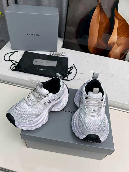 Женские кроссовки Balenciaga 10XL premium  - White / Grey