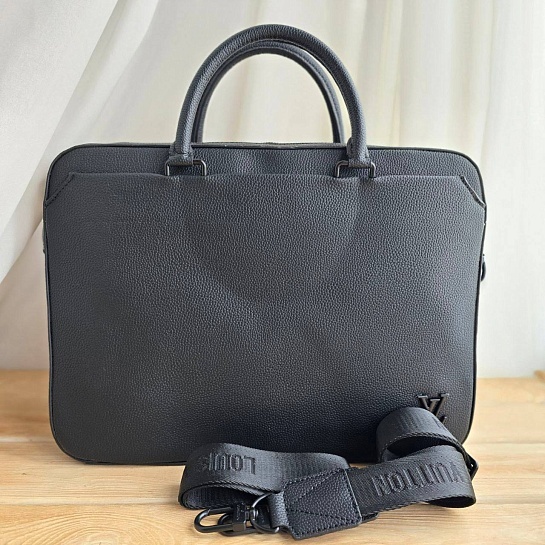 Мужской кожаный портфель Louis Vuitton 36x27 см