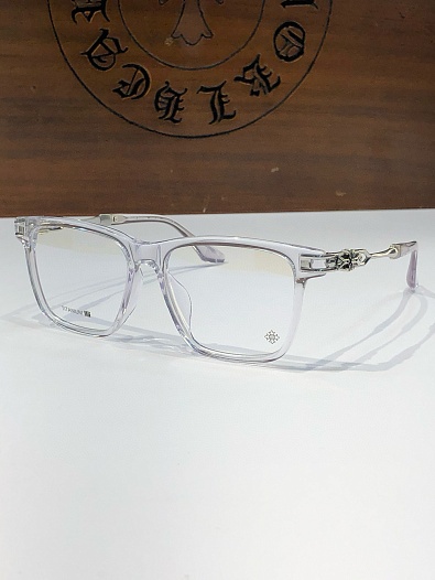 Очки Chrome Hearts с прозрачными линзами   