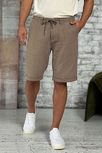Мужские бежевые шорты Armani Exchange   