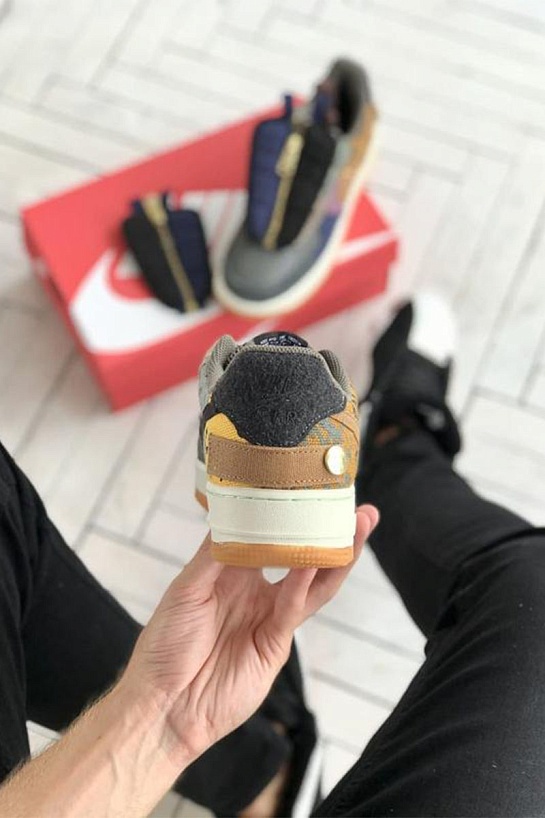 Кроссовки Nike Air Force 1 Travis Scott - Cactus Jack