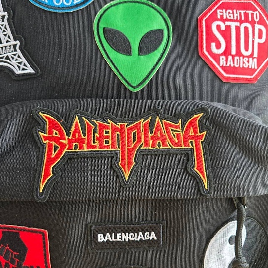 Текстильный рюкзак Balenciaga Explorer Animation 42x32 см