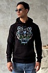 Мужское худи Kenzo Gradient Tiger logo-embroidered