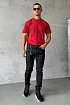 Мужские тёмно-синие джинсы Armani Exchange logo-patch