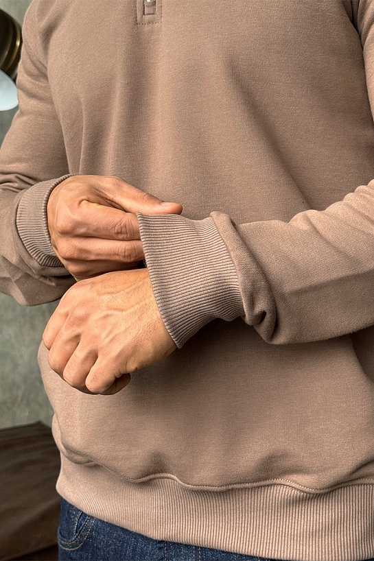 Кофта с высоким горлом Loro Piana - Brown