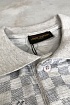 Мужское брендовое поло Louis Vuitton белого цвета