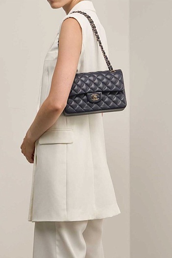 Женская кожаная сумка Chanel Timeless Premium  23x14.5x6 см   