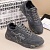 Замшевые кроссовки с мехом Premiata low-top - Grey