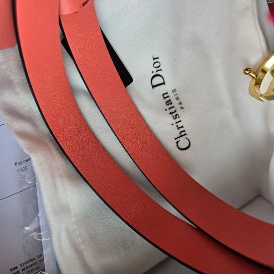 Женский двусторонний ремень Dior