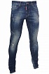 Мужские джинсы Dsquared2 "Paint Splatter" - Blue