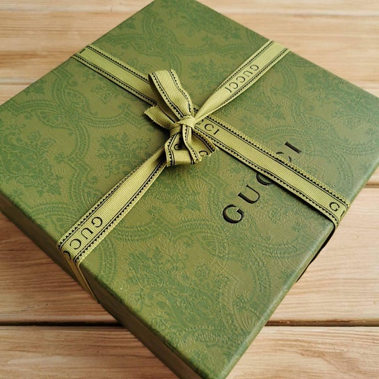 Кожаный ремень Gucci GG Monogram all-over (длина 100 / 105 см)