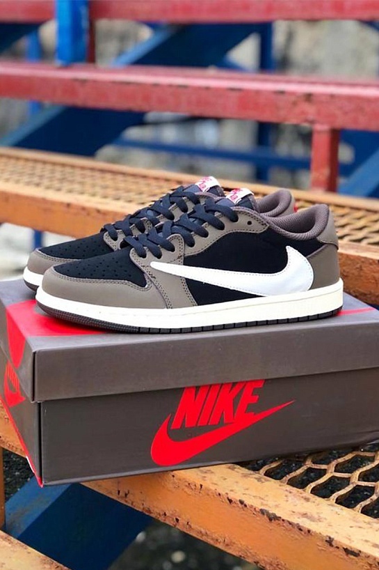 Кроссовки Travis Scott x Nike Air Jordan 1 "Cactus Jack"