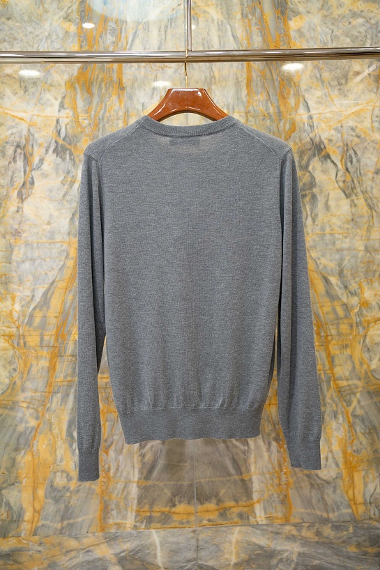 Мужской серый джемпер Dolce & Gabbana premium