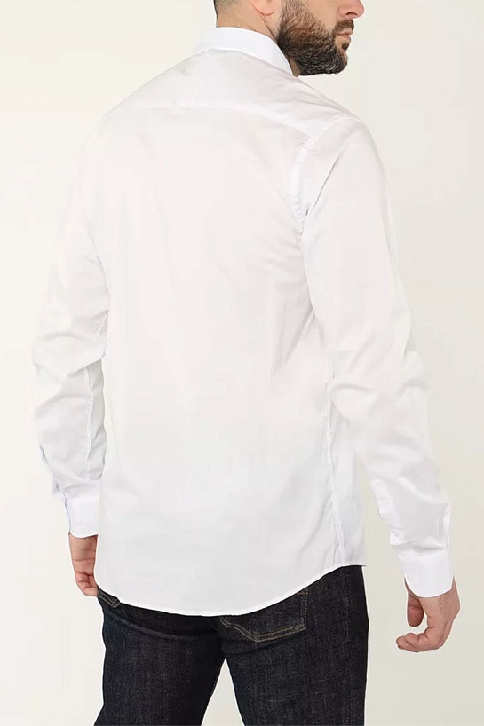 Мужская белая рубашка Armani Exchange