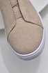 Бежевые кроссовки Ermenegildo Zegna Triple Stitch Suede