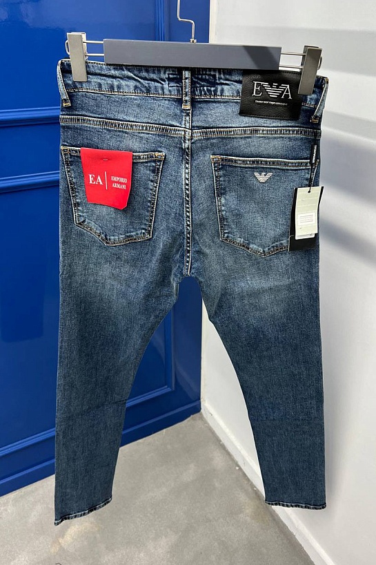 Мужские синие джинсы Emporio Armani