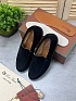 Замшевые лоферы Loro Piana Summer Walk - Black