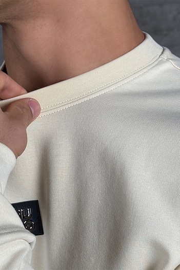 Мужской свитшот Hugo Boss Dettil - Beige   