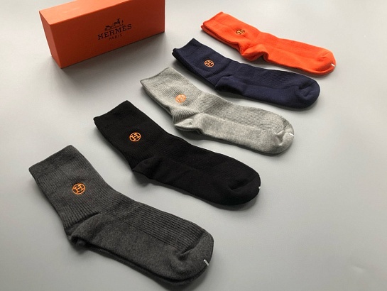 Комплект носков Hermes H embroidered