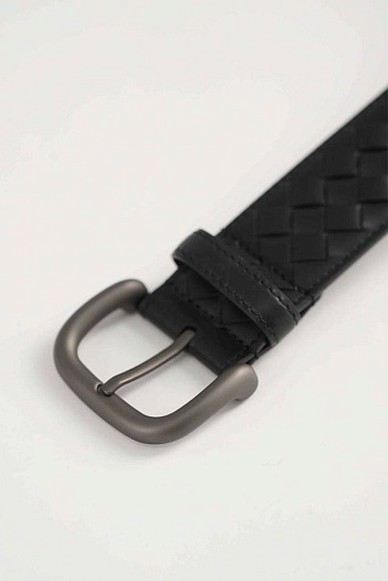 Кожаный ремень Bottega Veneta (ширина 4 см, длина 100 / 105 см)   