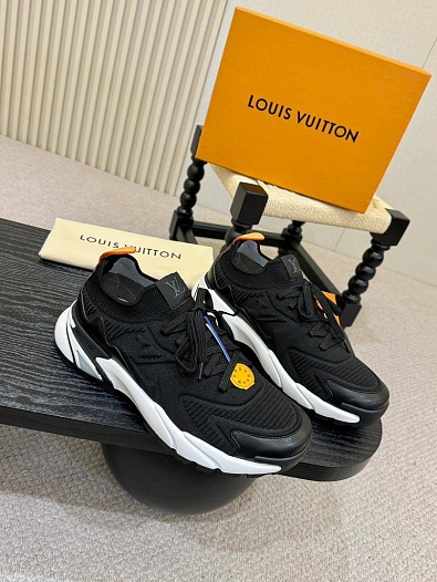 Мужские кроссовки Louis Vuitton Runner Tatic - Black   