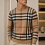 Мужская бежевая кофта Burberry check pattern