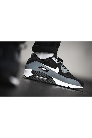 Кроссовки Nike Air Max 90 - Black / Grey / White   