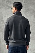 Утеплённая кофта Loro Piana zip-neck - Grey