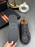 Замшевые кроссовки Zegna Triple Stitch
