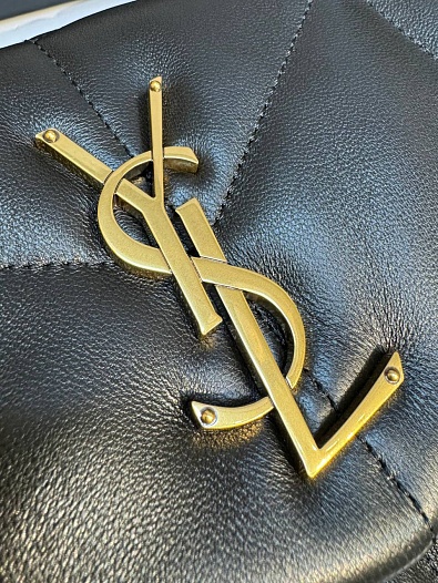 Кожаная сумка Yves Saint Laurent LouLou premium 28x17x9 см   