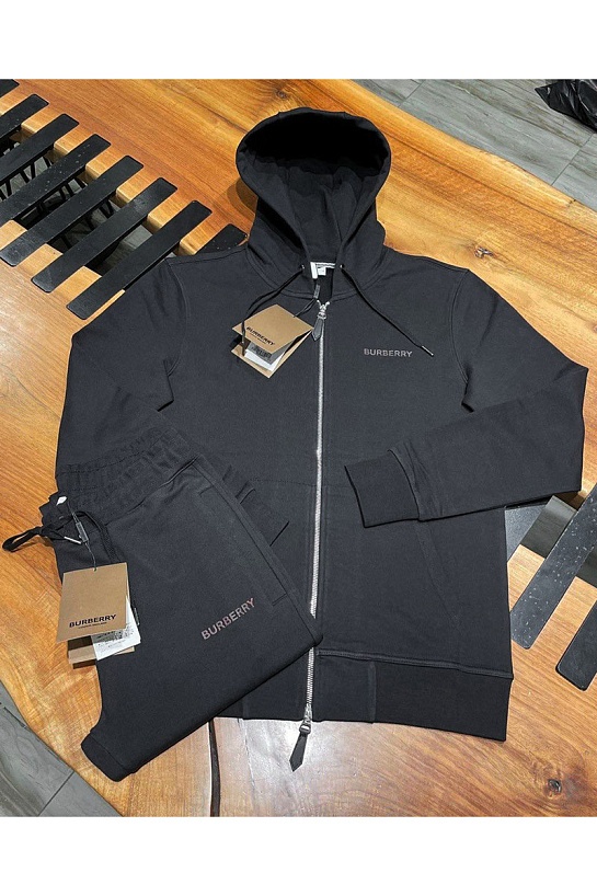 Чёрные спортивные штаны Burberry Milo