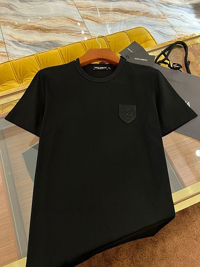Мужская футболка Dolce & Gabbana Premium - Black   
