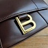 Кожаная сумка Balenciaga Hourglass 22x13 см