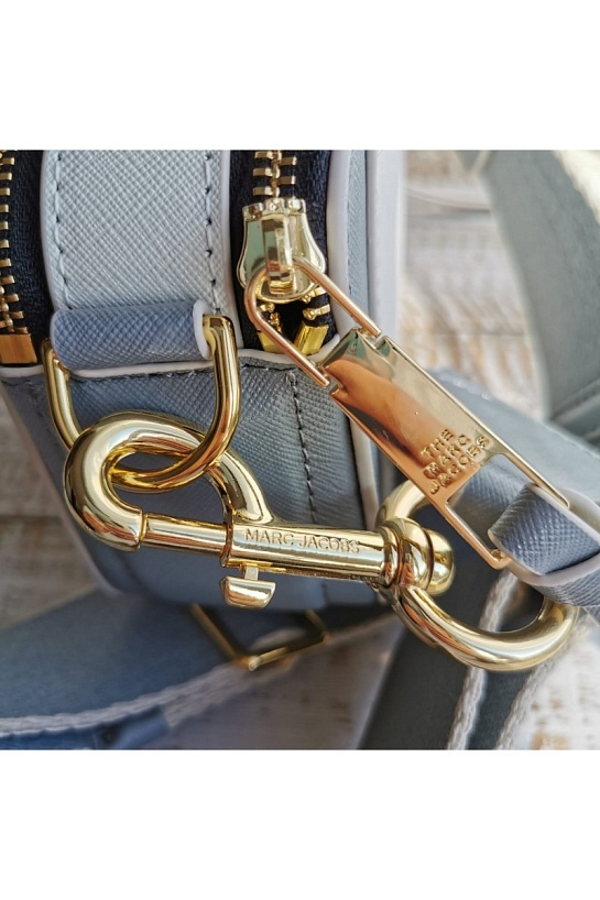 Кожаная сумка Marc Jacobs 19x11 см - Blue