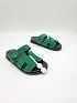 Женские замшевые сандалии Hermes Chypre - Green
