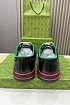 Мужские чёрные кроссовки Gucci GG Monogram